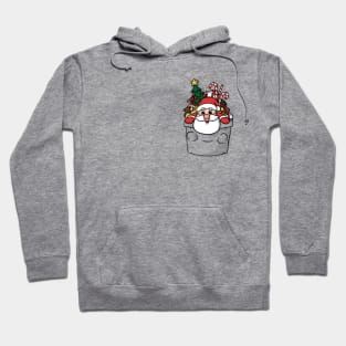 Cute Pocket Santa Hoodie